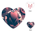 dark thanksgiving dinner Playing Cards Single Design (Heart)