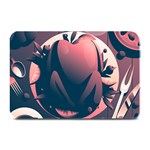 dark thanksgiving dinner Plate Mat