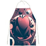 dark thanksgiving dinner Full Print Apron