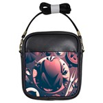 dark thanksgiving dinner Girls Sling Bag