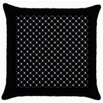 Halloween Skulls Crossbones Throw Pillow Case (Black)