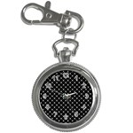 Halloween Skulls Crossbones Key Chain Watch