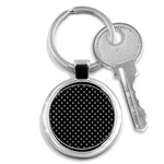 Halloween Skulls Crossbones Key Chain (Round)