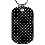 Halloween Skulls Crossbones Dog Tag (One Side)