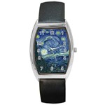 Vangogh Starry Night Ballance1 Barrel Style Metal Watch