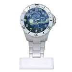 Vangogh Starry Night Ballance1 Plastic Nurses Watch