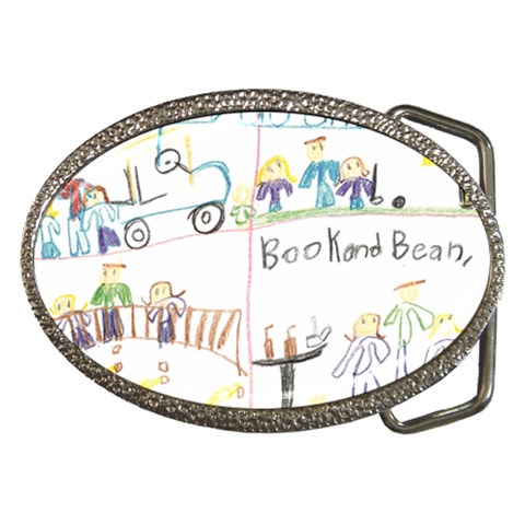 Grace s Drawing Belt Buckle from ArtsNow.com Front