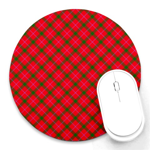 Holiday Round Mousepads from ArtsNow.com Front