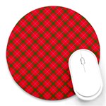 Holiday Round Mousepads