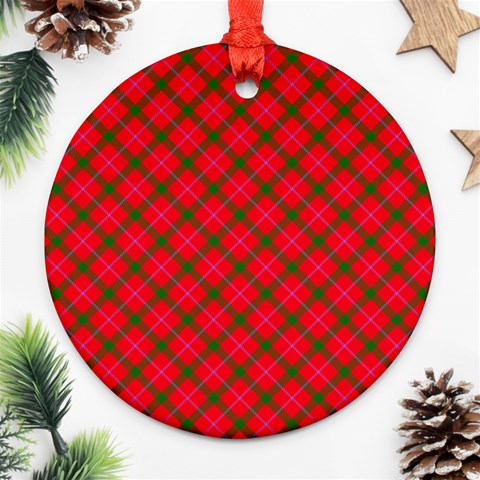 Holiday Ornament (Round) from ArtsNow.com Front