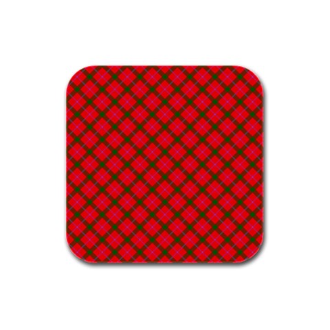 Holiday Rubber Square Coaster (4 pack)  from ArtsNow.com Front