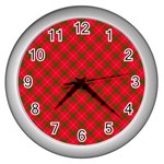 Holiday Wall Clock (Silver)