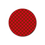 Holiday Rubber Coaster (Round) 