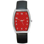 Holiday Barrel Style Metal Watch