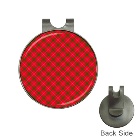 Holiday Hat Clips with Golf Markers from ArtsNow.com Front