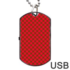 Holiday Dog Tag USB Flash (Two Sides) from ArtsNow.com Back