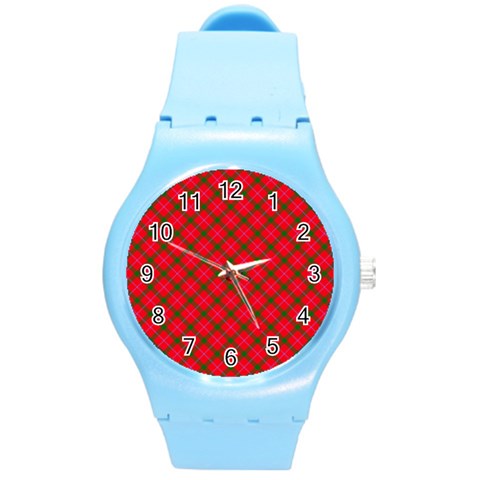 Holiday Round Plastic Sport Watch (M) from ArtsNow.com Front