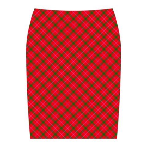 Holiday Midi Wrap Pencil Skirt from ArtsNow.com Back