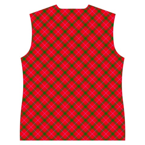 Holiday Women s Button Up Vest from ArtsNow.com Back