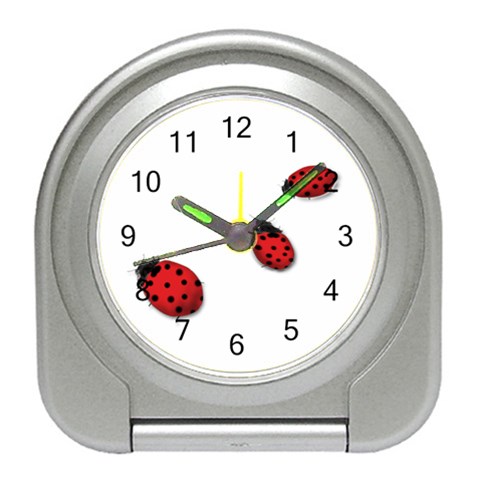 Ladybugs Travel Alarm Clock from ArtsNow.com Front