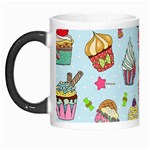 Cupcake Doodle Pattern Morph Mugs