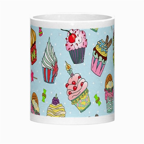 Cupcake Doodle Pattern Morph Mugs from ArtsNow.com Center