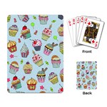 Cupcake Doodle Pattern Playing Cards Single Design (Rectangle)