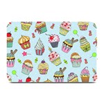 Cupcake Doodle Pattern Plate Mats