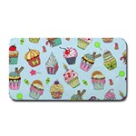 Cupcake Doodle Pattern Medium Bar Mats