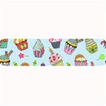 Cupcake Doodle Pattern Large Bar Mats