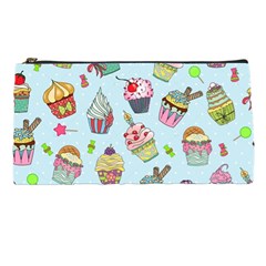 Cupcake Doodle Pattern Pencil Cases from ArtsNow.com Front