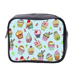 Cupcake Doodle Pattern Mini Toiletries Bag (Two Sides)