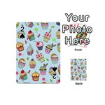 Cupcake Doodle Pattern Playing Cards 54 Designs (Mini)