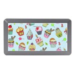 Cupcake Doodle Pattern Memory Card Reader (Mini)