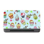 Cupcake Doodle Pattern Memory Card Reader with CF