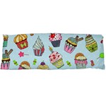 Cupcake Doodle Pattern Body Pillow Case (Dakimakura)