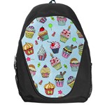 Cupcake Doodle Pattern Backpack Bag