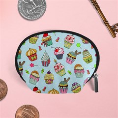 Cupcake Doodle Pattern Accessory Pouch (Small) from ArtsNow.com Front