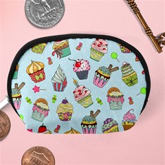 Cupcake Doodle Pattern Accessory Pouch (Medium) from ArtsNow.com Back