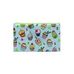 Cupcake Doodle Pattern Cosmetic Bag (XS)