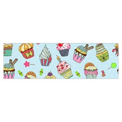 Cupcake Doodle Pattern Toiletries Pouch from ArtsNow.com Hand Strap