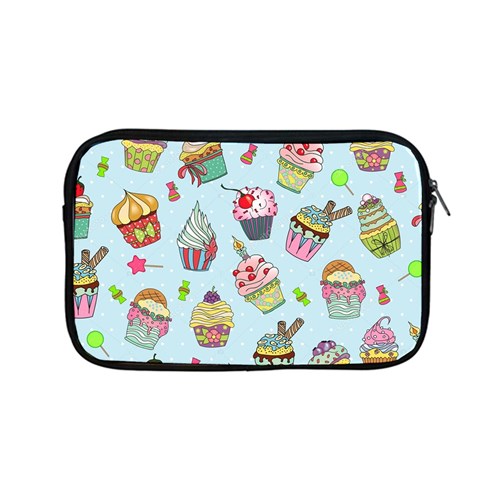 Cupcake Doodle Pattern Apple MacBook Pro 13  Zipper Case from ArtsNow.com Front