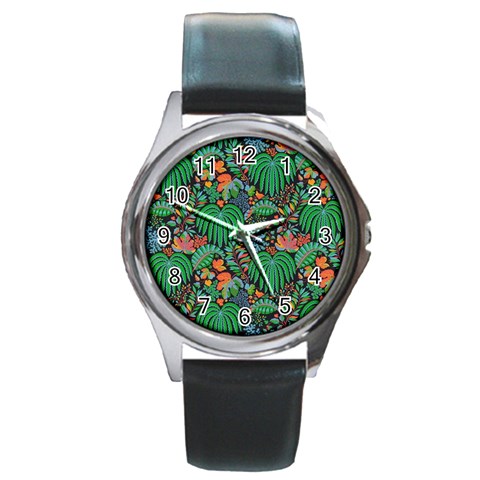 14 Round Metal Watch from ArtsNow.com Front