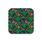 14 Rubber Square Coaster (4 pack) 