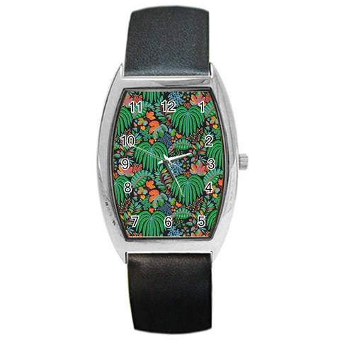 14 Barrel Style Metal Watch from ArtsNow.com Front