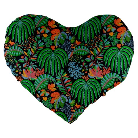 14 Large 19  Premium Heart Shape Cushions from ArtsNow.com Front