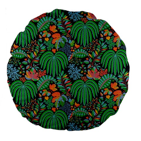 14 Large 18  Premium Flano Round Cushions from ArtsNow.com Front