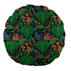 14 Large 18  Premium Flano Round Cushions from ArtsNow.com Back