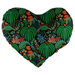 14 Large 19  Premium Flano Heart Shape Cushions