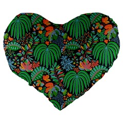 14 Large 19  Premium Flano Heart Shape Cushions from ArtsNow.com Back